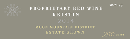 2014 Korbin Kameron Proprietary Red Blend Kristin