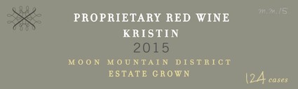 2015 Korbin Kameron Proprietary Red Blend Kristin