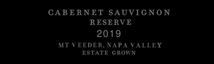 2019 Korbin Kameron Mt. Veeder Reserve Cabernet Sauvignon