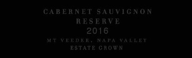 2016 Korbin Kameron Mt. Veeder Reserve Cabernet Sauvignon
