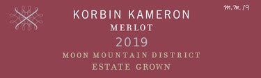 2019 Korbin Kameron Merlot